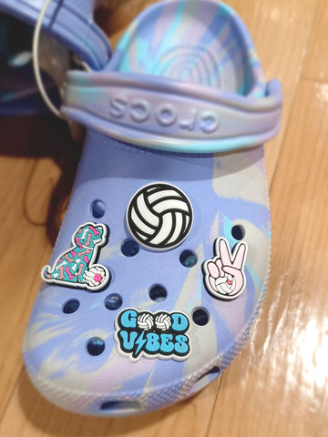 Volleyball Croc Charms