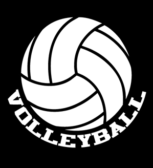 Volleyball Window Decal - VB